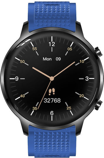 Bluetech Su06 Smartwatch with Heart Rate Monitor (Blue)