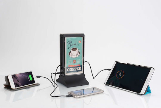 4Smarts Bartender Power Bank 20700mAh with 4 USB-A Ports Black Ansicht 2