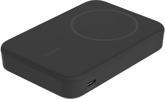 Belkin BoostCharge Pro MagSafe Power Bank 8000mAh 15W with USB-C Port Black