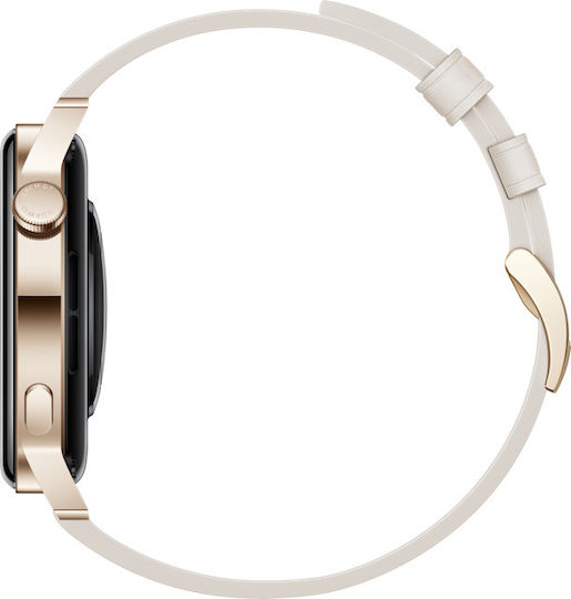 Huawei Watch GT 3 Elegant Stainless Steel 42mm Waterproof with Heart Rate Monitor (White) view 5