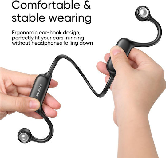 Joyroom JR-X2 Air Conduction Open Ear Bluetooth Handsfree Earphones with Sweat Resistance Black view 6
