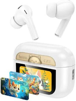 Hoco EW88 In-ear Bluetooth Handsfree Earphones with Charging Case White view 1