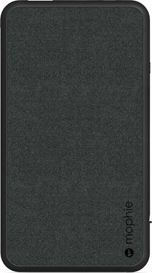 Mophie Powerstation Plus XL Fabric 10000mAh with USB-A Port Black vista 7