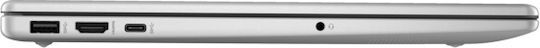 HP 15-fd0026nv 15.6" IPS FHD (i5-1335U/16GB/512GB SSD/W11 Home) Natural Silver (GR Keyboard) view 4