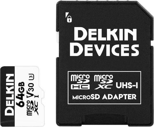 Delkin Advantage microSDXC 64GB Class 10 U3 V30 UHS-I view 2