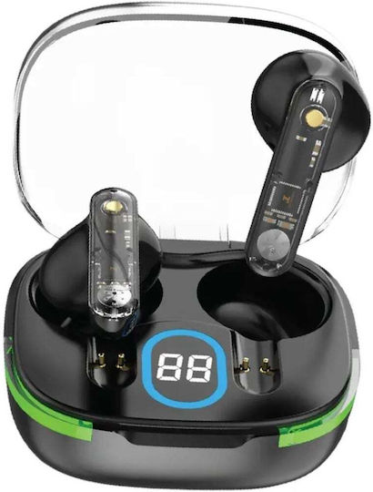 Ezra TWS135 Earbud Bluetooth Handsfree Headphones with Sweat Resistance and Charging Case Black