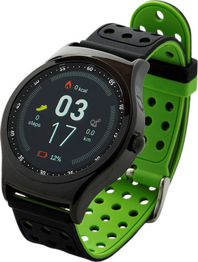 Denver SW-450 Smartwatch with Heart Rate Monitor (Black)