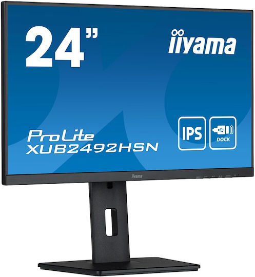 Iiyama ProLite XUB2492HSU-W6 IPS Monitor 23.8" FHD 1920x1080 view 6