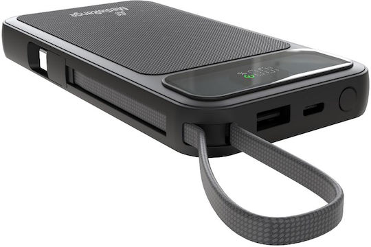 MediaRange Power Bank 10000mAh 18W with USB-A Port and USB-C Port Black vue 5