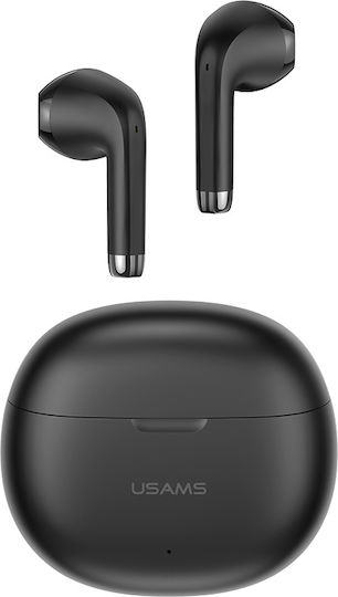 Usams YO17 Earbud Bluetooth Handsfree Earphones with Charging Case Black