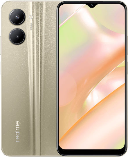 Realme C33 Dual SIM (4GB/128GB) Sandy Gold view 1