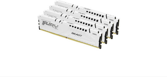Kingston Fury Beast 64GB DDR5 RAM with 4 Modules (4x16GB) and 6000 Speed for Desktop (KF560C40BWK4-64) view 3