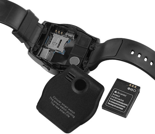 ELS-V8 Smartwatch with SIM (Black) view 3