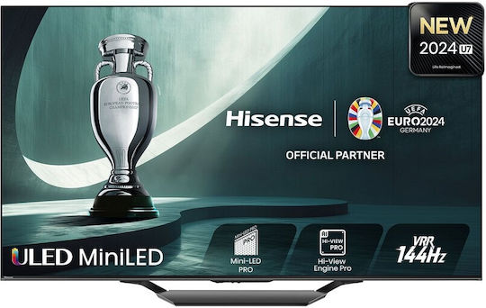 Hisense Smart Television 85" 4K UHD Mini LED 85U7NQ HDR (2024) view 3