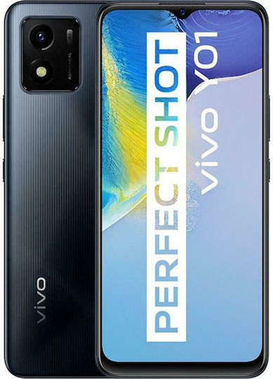 Vivo Y01 Dual SIM (3GB/32GB) Elegant Black view 1