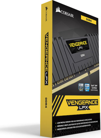 Corsair Vengeance LPX DDR4 16GB RAM with 2x8GB Modules and Speed 2400 for Desktop CMK16GX4M2A2400C16 view 3