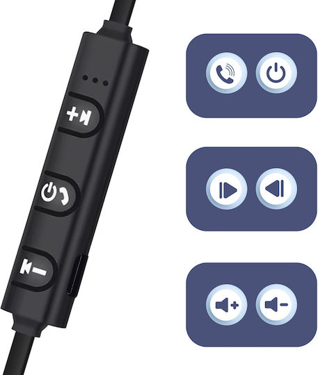 Avizar Q10 In-ear Bluetooth Handsfree Earphones Black view 3