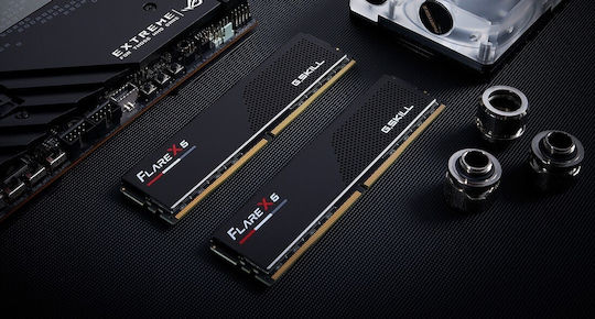 G.Skill Flare X5 DDR5 32GB RAM with 2x16GB Modules and Speed 6000 for Desktop F5-6000J3038F16GX2-FX5 vue 5