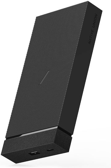 Native Union Jump + Power Bank 12000mAh with USB-A Port Slate Gray