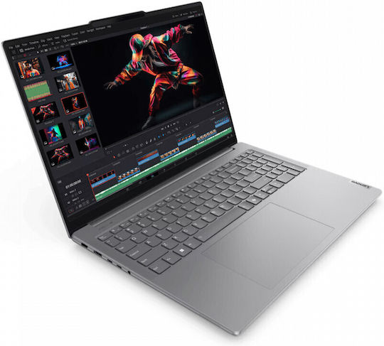 Lenovo Yoga Pro 9 16IMH9 16" 165Hz (Ultra 9-185H/64GB/1TB SSD/GeForce RTX 4070/W11 Home) Luna Grey (UK Keyboard) view 5