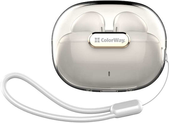 ColorWay TWS-2 In-ear Bluetooth Handsfree Earphones with Sweat Resistance and Charging Case White vue 4