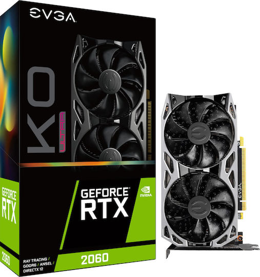 EVGA GeForce RTX 2060 6GB GDDR6 KO Ultra Gaming Graphics Card view 1