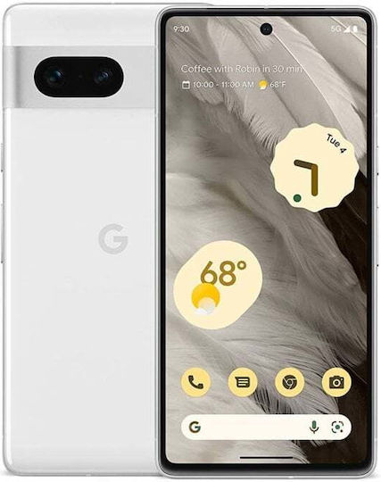 Google Pixel 7 5G (8GB/256GB) Snow view 1