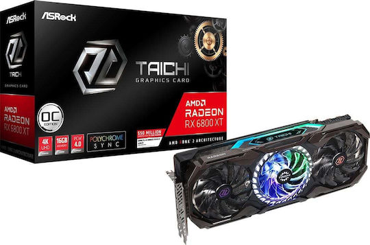 ASRock Radeon RX 6800 XT 16GB GDDR6 Graphics Card view 1