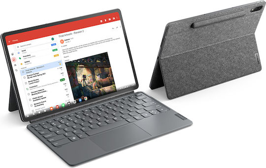 Lenovo Tab P12 Pro 12.6" (8GB/256GB/with Keyboard & Pen) Storm Grey Ansicht 3