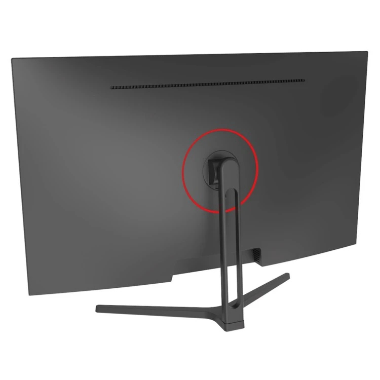 OptimX MT34J Ultrawide IPS Curved Gaming Monitor 34" QHD 3440x1440 Silver view 2