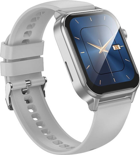 Hoco Y26 Smartwatch (Silver) view 1