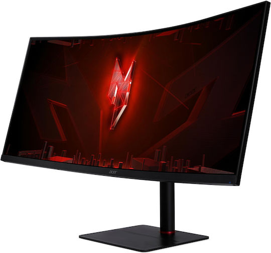 Acer Nitro XV345CUR V Ultrawide VA HDR Curved Gaming Monitor 34" QHD 3440x1440 165Hz with Response Time 1ms GTG view 2