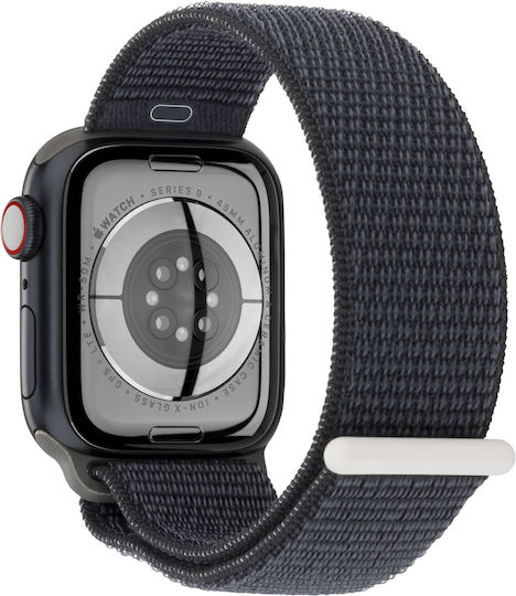 Apple Watch Series 9 Cellular Aluminium 45mm Waterproof with eSIM and Heart Rate Monitor (Midnight with Midnight Sport Loop) view 6
