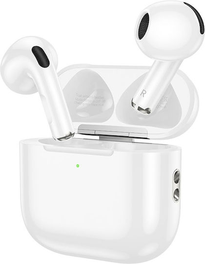 Borofone BW83 Earbud Bluetooth Handsfree Earphones with Charging Case White view 8
