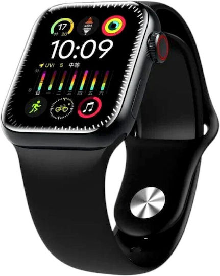 LG79 Mini 38mm Smartwatch with Heart Rate Monitor (Black)