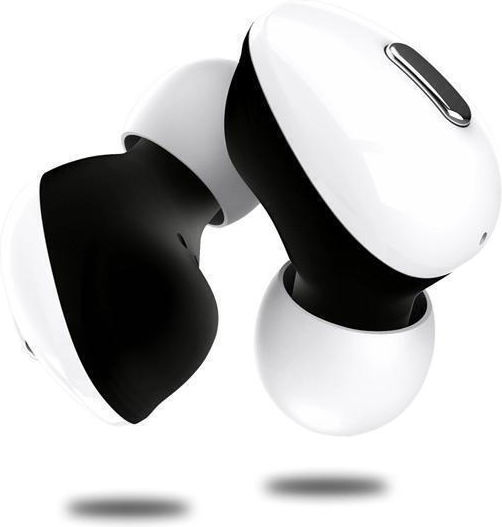 BTS2 Earbud Bluetooth Handsfree Earphones with Charging Case White view 2