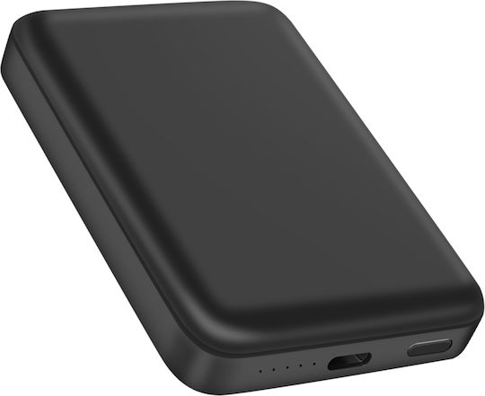 Akashi ALTPB8000WIRLV2 MagSafe Power Bank 10000mAh 20W with USB-C Port Power Delivery Black view 5
