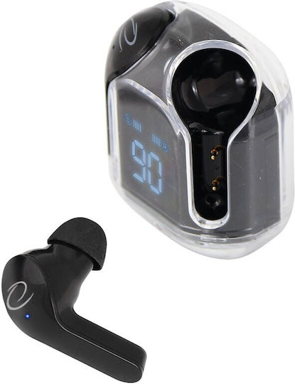 Esperanza EH238K In-ear Bluetooth Handsfree Earphones with Charging Case Black view 3