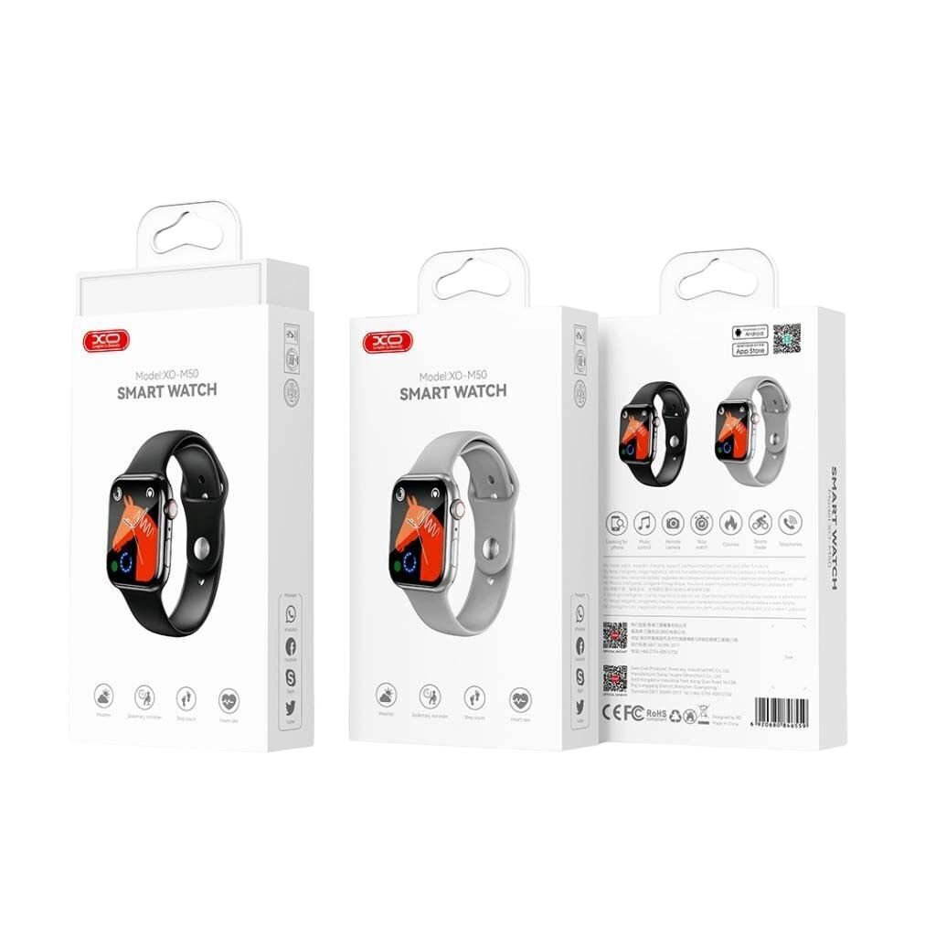 XO M50 Pro Smartwatch with Heart Rate Monitor (Silver) view 4
