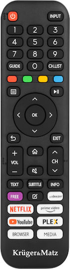 Kruger & Matz Smart Television 50" 4K UHD LED KM0265UHD-V HDR (2023) vista 3