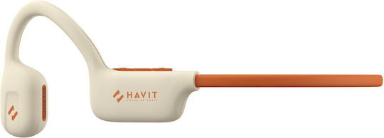 Havit Freego1 Air Open Ear Bluetooth Handsfree Earphones Beige view 3