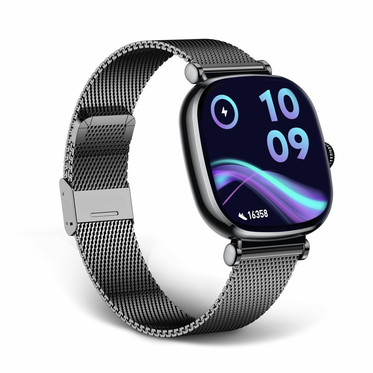 Ksix Iria Smartwatch with Heart Rate Monitor (Black) view 7