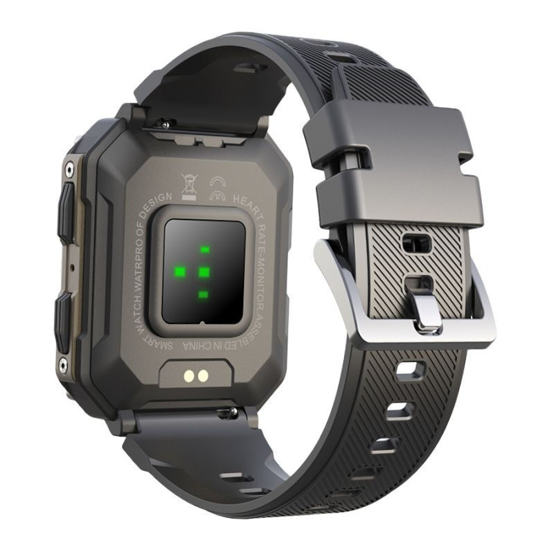 Rubicon RNCF27 54mm Smartwatch With Heart Rate Monitor Black view 3