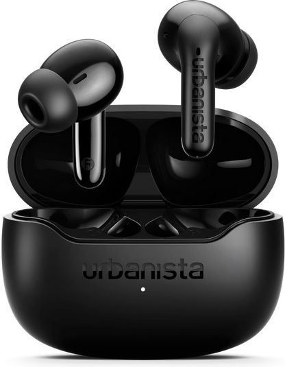 Urbanista Palermo In-ear Bluetooth Handsfree Earphones with Sweat Resistance and Charging Case Black view 1