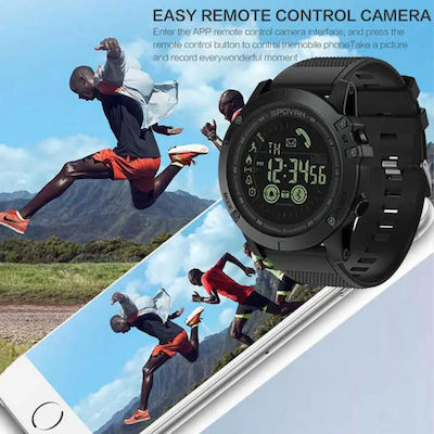 GF02 Waterproof Smartwatch with Heart Rate Monitor (Black) view 5