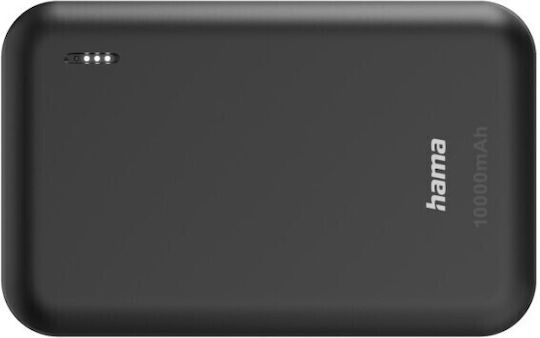 HAMA Pocket 10 Power Bank 10000mAh with 2 USB-A Ports Gray view 3