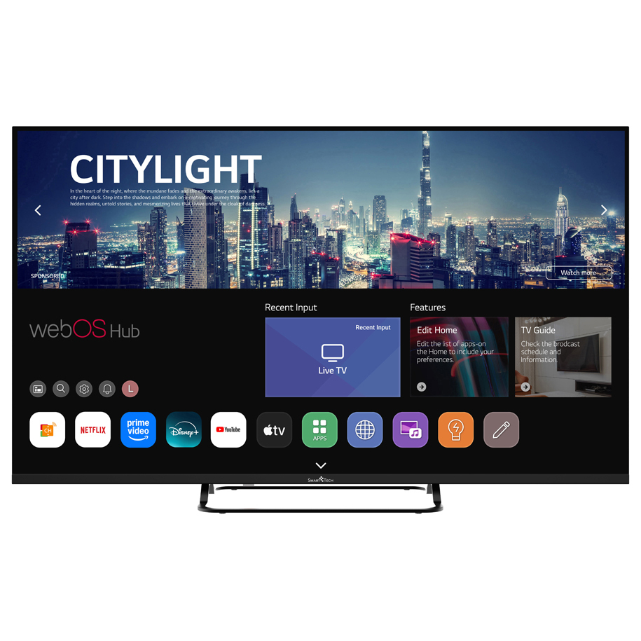 Smart Tech Smart Television 43" 4K UHD LED 43UW02V HDR (2025) view 1