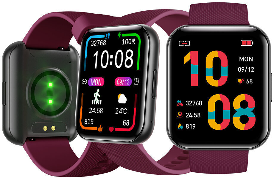 Bemi Exo Smartwatch with Heart Rate Monitor Black view 3