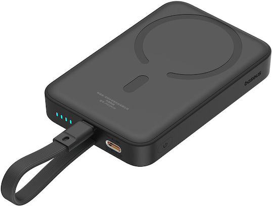 Baseus Mini MagSafe Power Bank 10000mAh 20W Power Delivery Black view 4