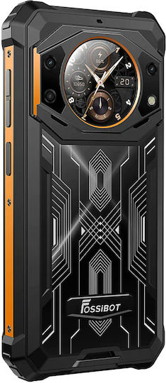 Fossibot F101 Pro Dual SIM (8GB/128GB) Durable Smartphone Orange view 3